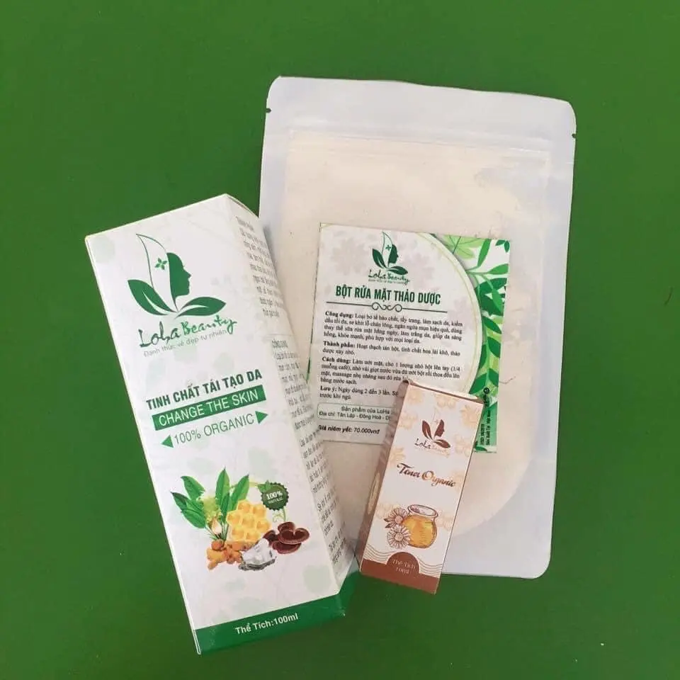 Combo tinh chất tái tạo da phổ thông