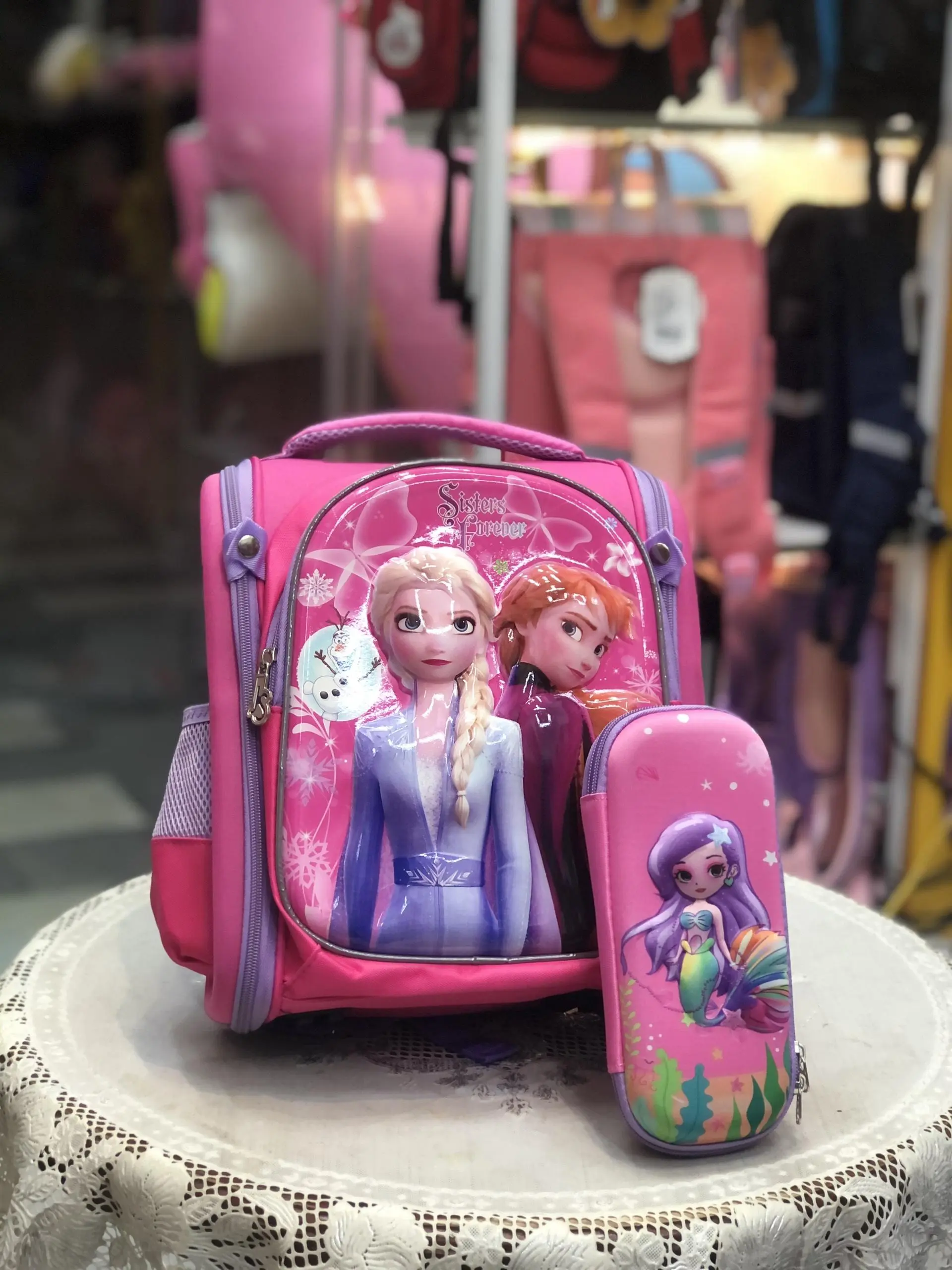 Balo chống gù 3D elsa form nhỏ