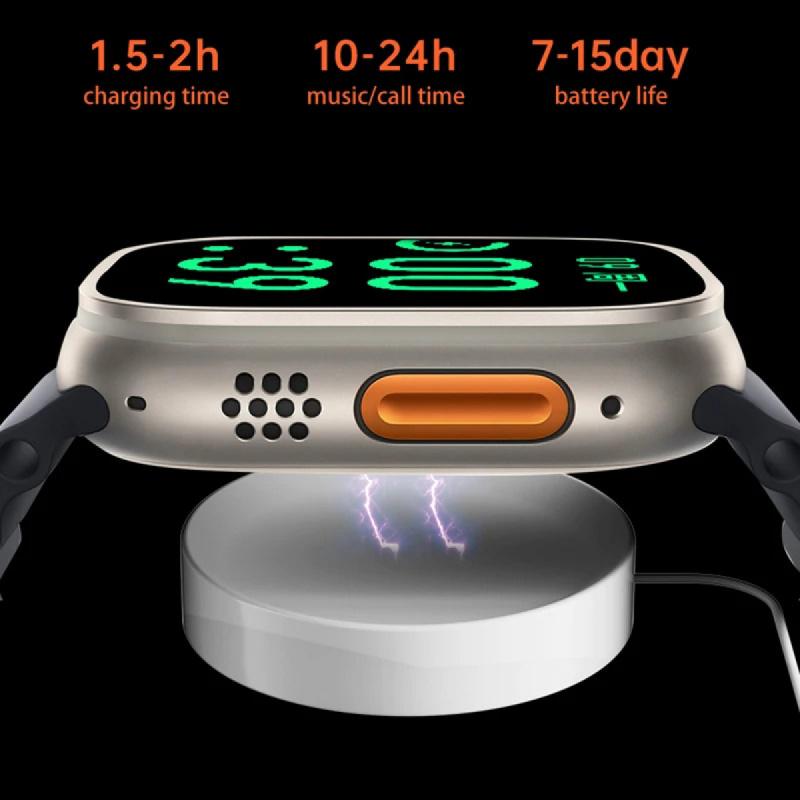 Product Introduction of Đồng Hồ Thông Minh, Mới Năm 2025, Phiên Bản 9 Ultra Pro MAX Gen 2, Màn Hình Amoled 49Mm, Tốc Độ Làm Mới Cao, Sạc Không Dây, Thích Hợp Cho Thể Thao Nam Và Nữ 0