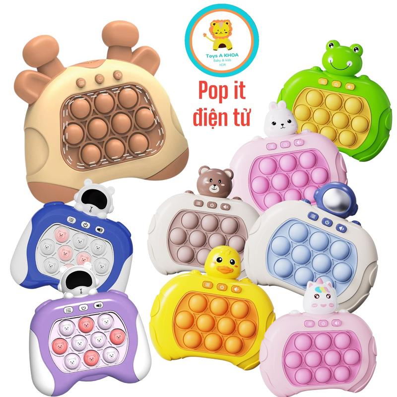   kèm pin Pop It Điện Tử đồ chơi thế hệ mới có nhạc và đèn,game giải trí cho bé,toys giảm stress đồ chơi,đồ chơi rèn luyện khả năng tập trung 