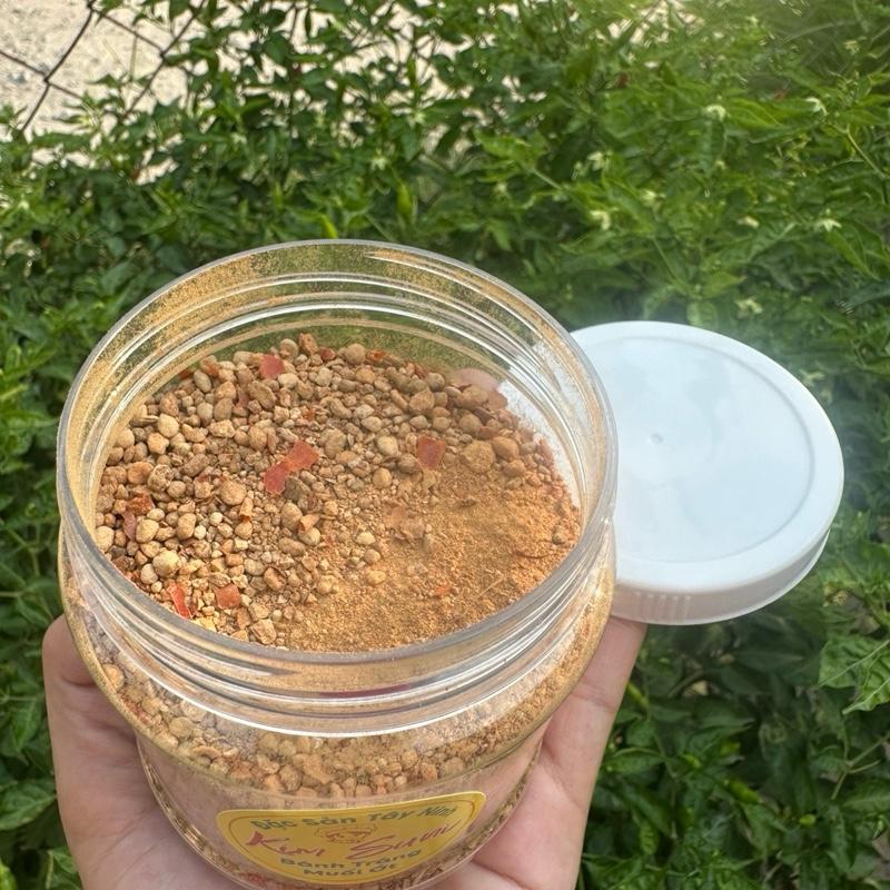 Muối sặc nhuyễn có (nhiều hạt) Tây Ninh (250g)có sợi tỏi ( muối chay)