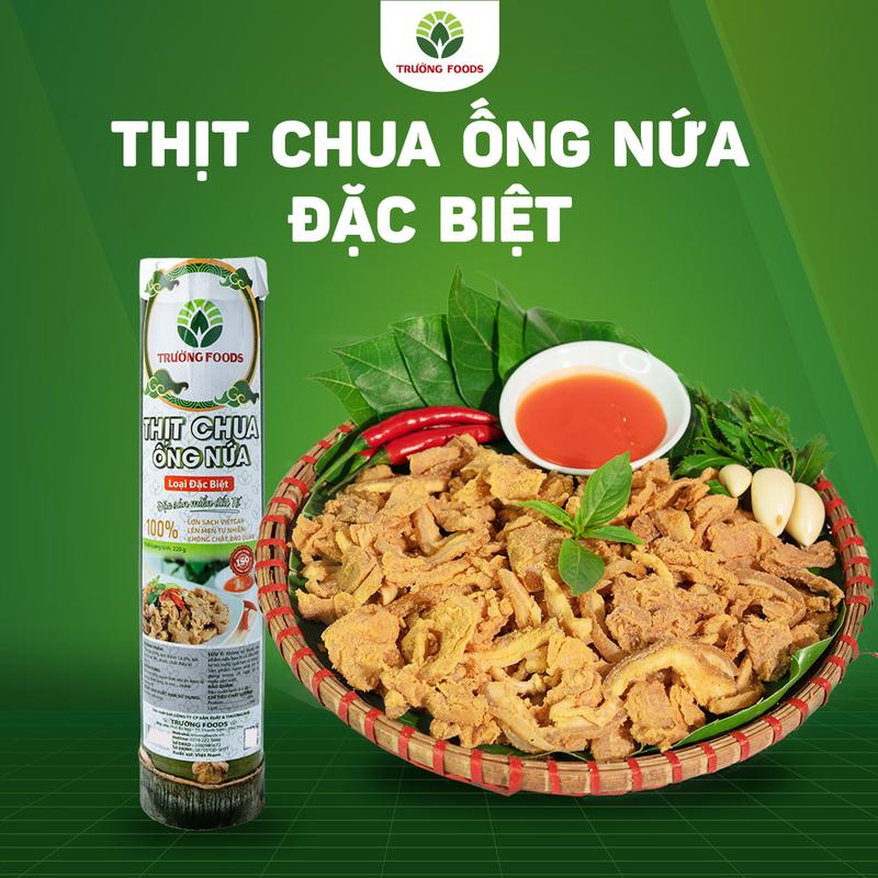 Trường Foods 1 Thịt Chua Ống Nứa Thượng Hạng Đặc Biệt Tặng Thính