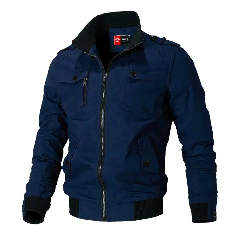 JAKET PRIA KATUN DRILL / JAKET BOMBER KATUN DRILL / JAKET CASSUAL / JAKET TERBARU / JAKET PRIA BOMBER MILITARY KLASICK / JAKET CANVAS / JAKET LEMBUT 4