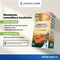 Gambar O’Kayo Nature Cordyceps Mycelium Capsule (Dong Chong Xia Cao) dari SSA Official Store Kota Administrasi Jakarta Pusat 2 Tokopedia