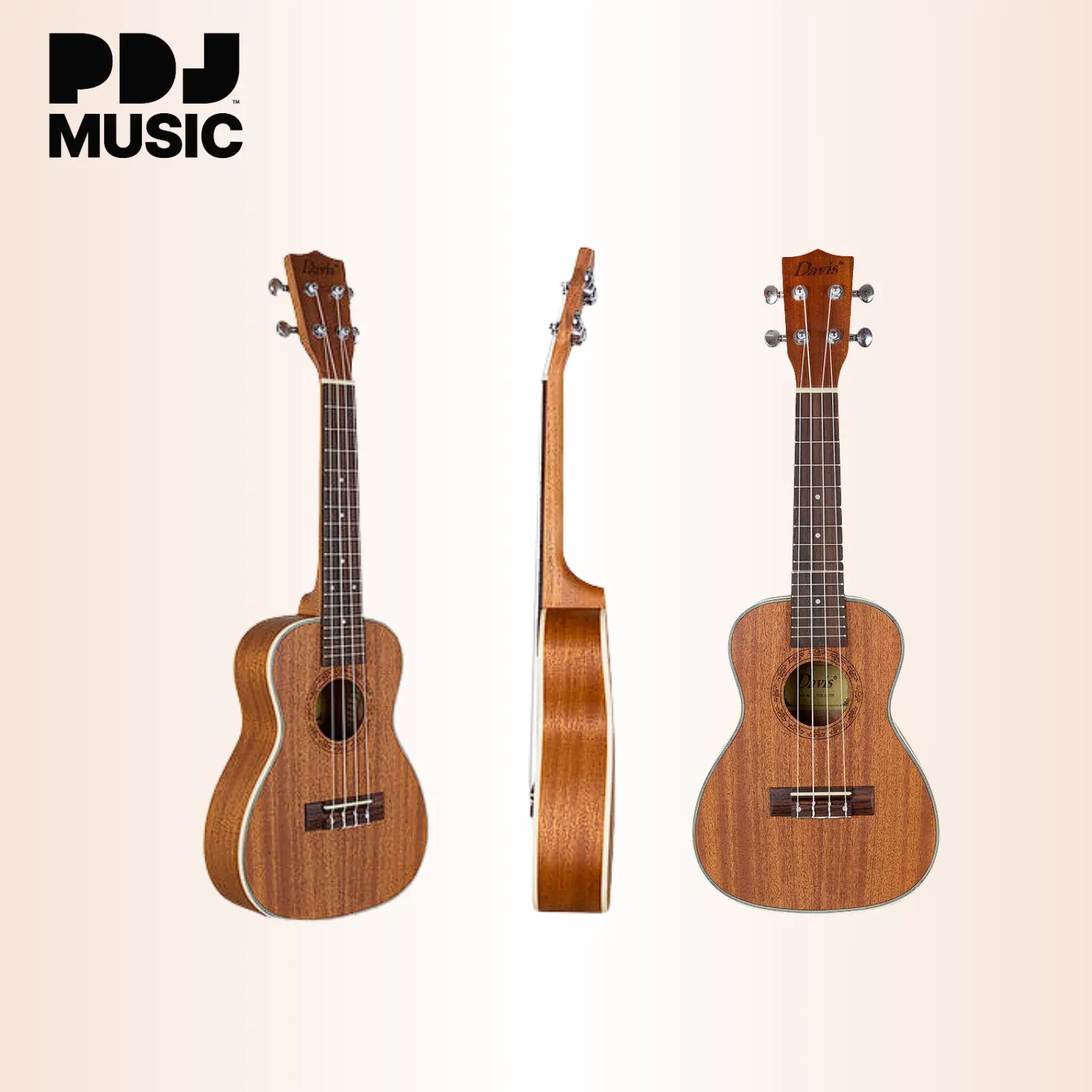 Mahogany Ukelele 23 and 21 inches (Davis/Jasmine)