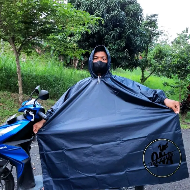 JAS HUJAN PONCO LENGAN KELELAWAR TERBAIK By QNA Product Original 2