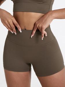 Shorts deportivos de cintura alta para mujer, Shorts de gimnasio, Pantalones de yoga de alta elasticidad, Ropa deportiva para damas para uso interior y exterior