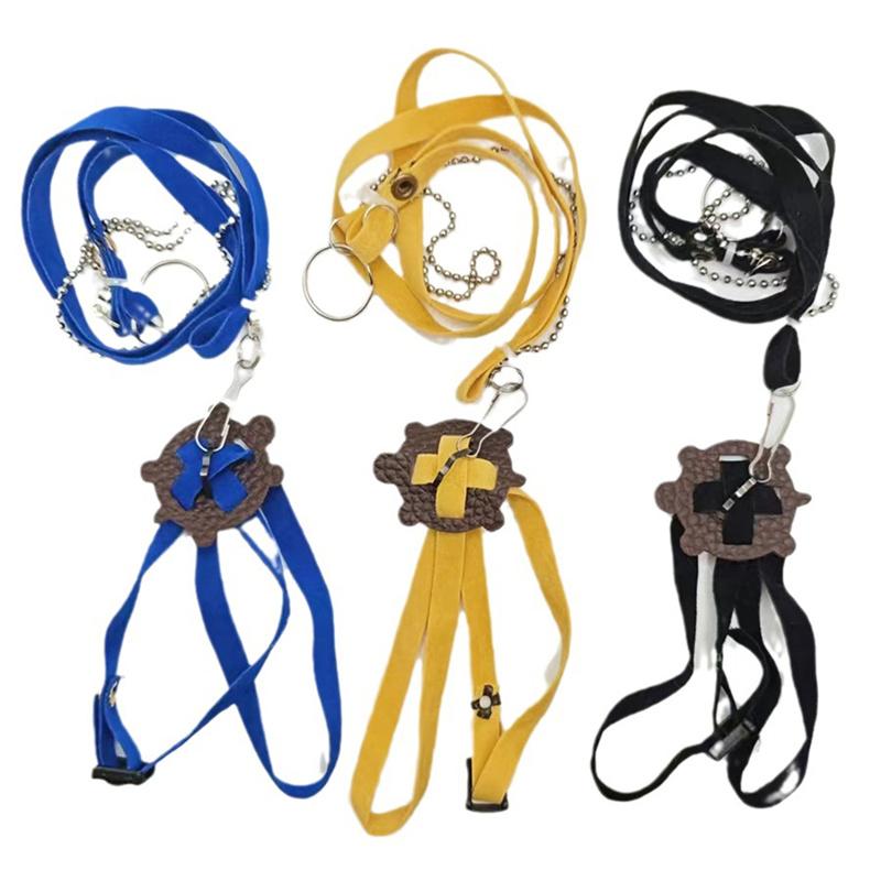Product Introduction of HG Pet Harness Reptile Leash Turtle Lizard Adjustable Outdoor Training Soft Strap Tortoise Reptile Adjustable Leashe Pet Supplies 15