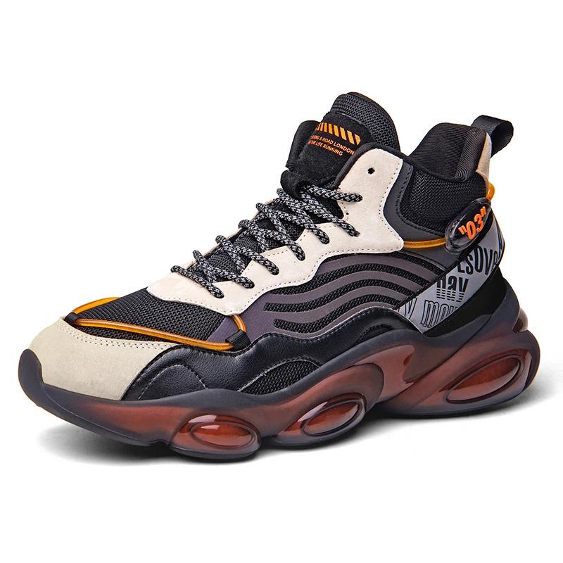 Custom Luminous Winter Plush Casual Sneakers Leather Plus Size US 13 EU 48 Air Cushion Sports Running Shoes for Men Closed Boy_voghion.com