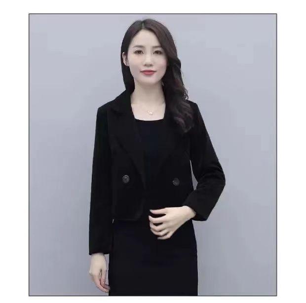 Product Introduction of Áo Khoác Ngắn Phù Hợp Với Doanh Nghiệp Nhỏ Hàng Mới Về, Dành Cho Nữ, Phong Cách Phương Tây, Bộ Sưu Tập Thu Đông Năm 2025, Phong Cách Hàn Quốc, Dễ Phối Đồ, Cỡ Nhỏ Và Mỏng, Áo Len 15