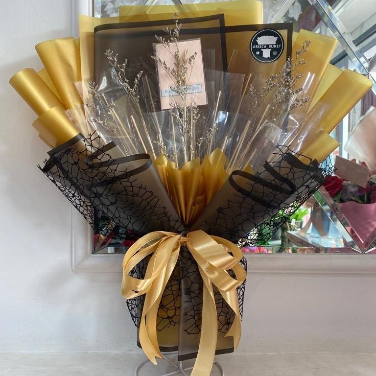 Buket Uang Kosong Tinggal Isi Praktis Hemat | Kerangka Bucket Kosongan Siap Isi | Untuk pecahan 2rb 5rb 10rb 20rb 50rb 75rb 100rb acara Wisuda Pelulusan Graduation Gift MONEY BOUQUET Hadiah