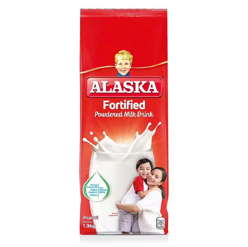 Product Introduction of Alaska 1.9kg Fortified Powdered Milk Drink Beverage Mixed Dairy Calcium Protein Milky 1