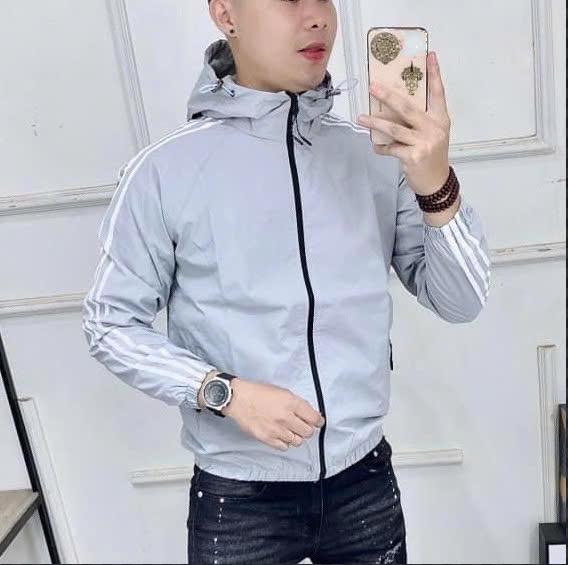 Áo khoác gió nam nữ dù 2 lớp cao cấp, chống nắng chống mưa, mũ gắn liền