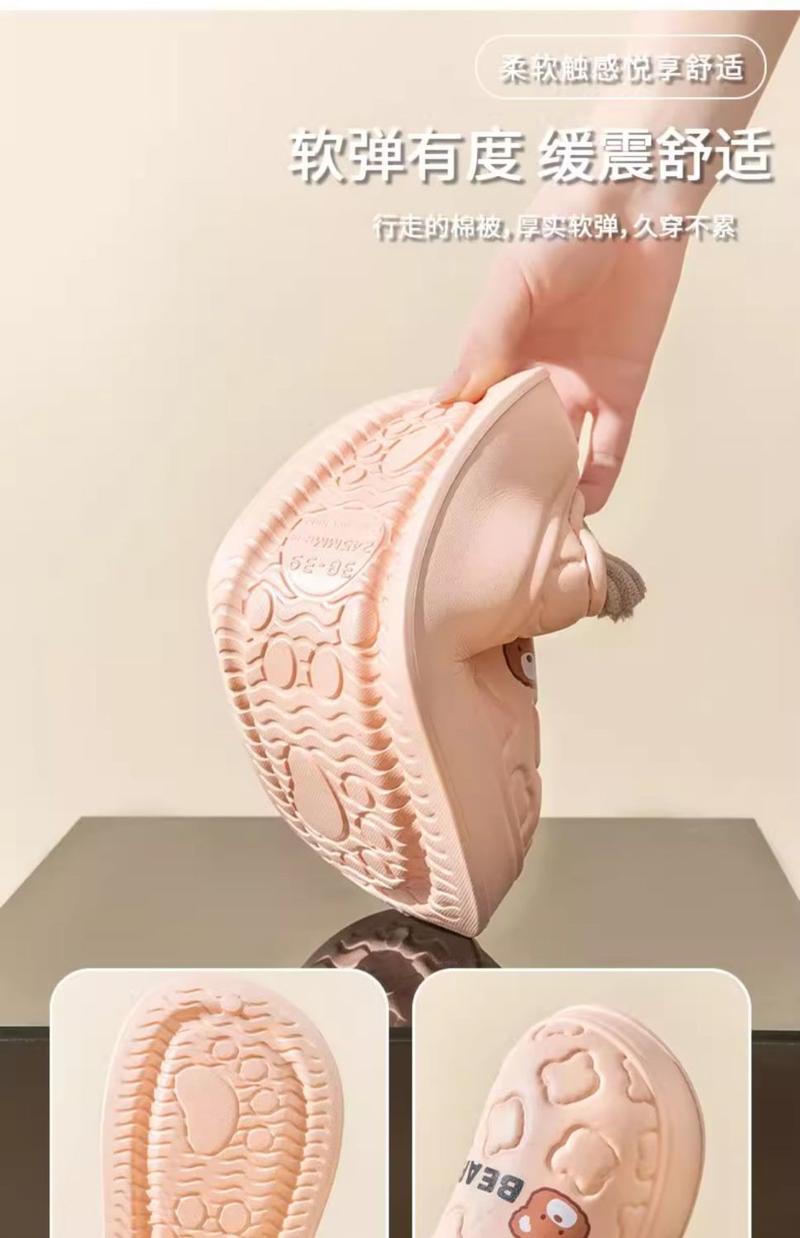 Product Introduction of Dép Bông Chống Thấm Nước, Dành Cho Nữ, Mùa Đông Trong Nhà, Phong Cách Nhà, Gót Túi Mới 2024, Có Thể Đeo Ngoài Trời, Giày Bông Giam Giữ Nhồi Bông Ấm Áp, Thích Hợp Cho Phụ Nữ, 2024 15