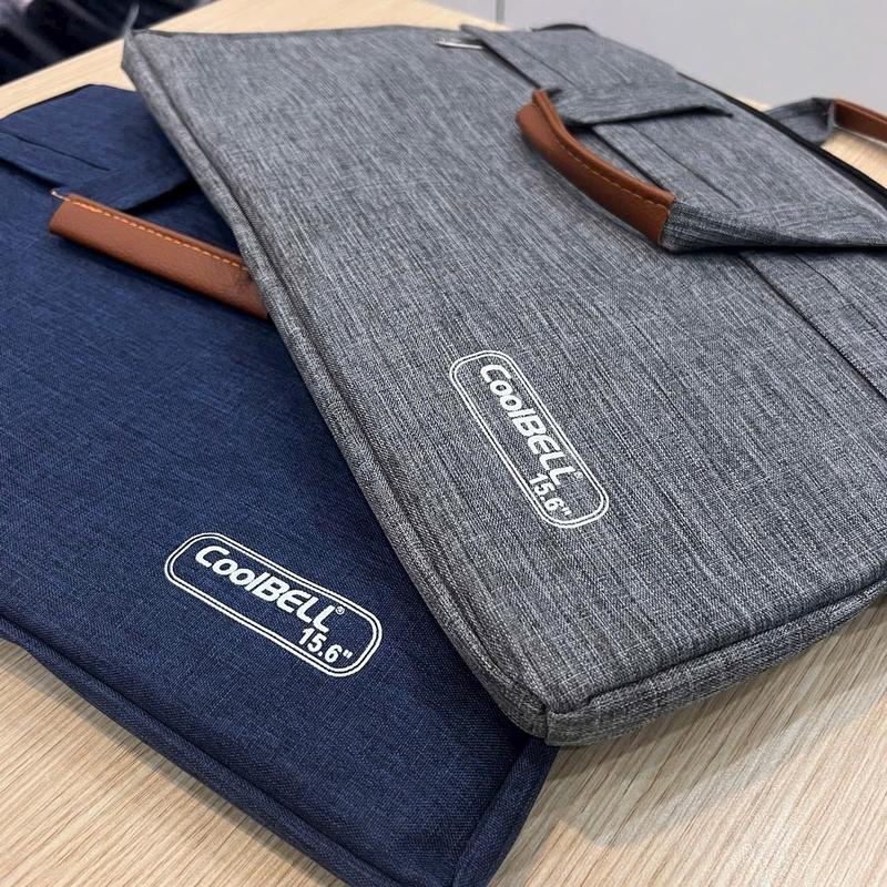 Túi Chống Sốc Laptop 2 ngăn có Quai xách 15.6 Inch 14 Inch 13 Inch Túi đựng laptop nam nữ chống sốc cao cấp balo laptop tuidung maytinh đeo Bag Đồng