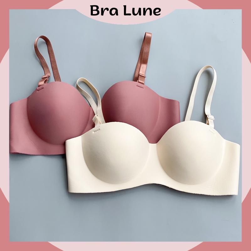 Áo lót nữ đúc su nâng ngực đệm bàn tay BRALUNE tạo khe tôn vòng 1 mã 65 áocon nữ ômngực