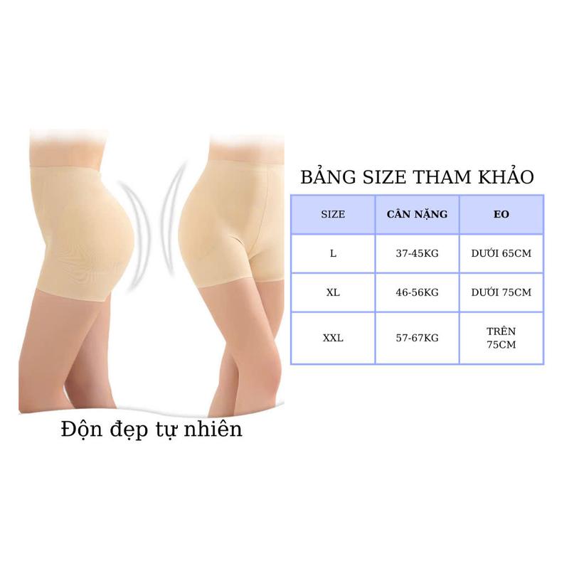 Quần lót nữ nâng độn V3 và hõm hông giúp mặc váy body tự nhiên không lộ viền - Women 8