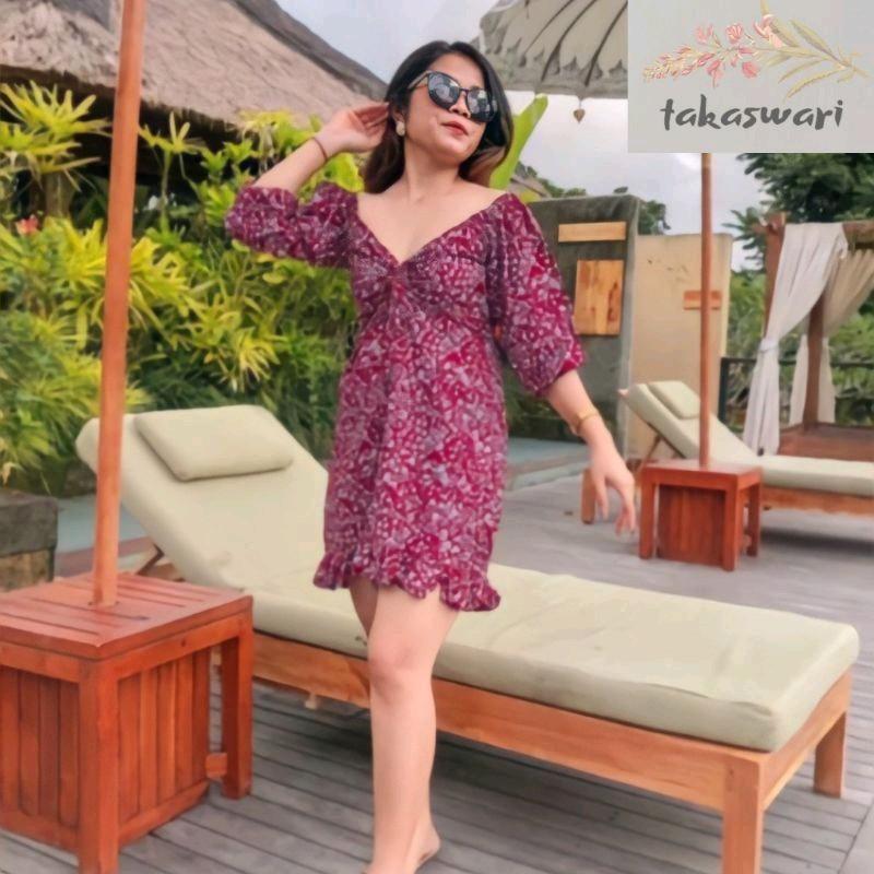 DRESS YUMA KERUT || DRESS WANITA BALI MODEL TERBARU 0
