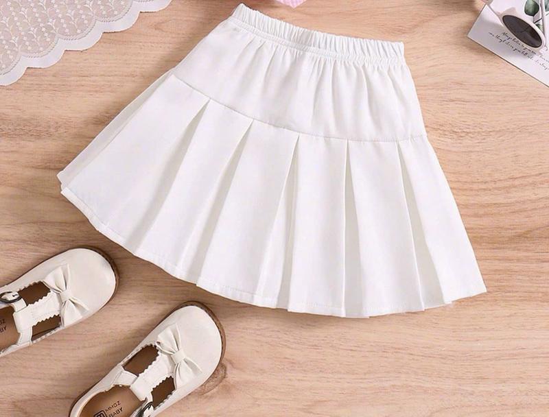 [Xưởng Xả Kho ] Chân Váy Trắng -Chân Váy Trắng Xếp Ly - Chân Váy Trắng Xòe  Đủ Size Trẻ Em Người Lớn  từ 10kg- 100kg - Chất Cotton Mịn Đẹp  nữ Lịch Women Voan Voi