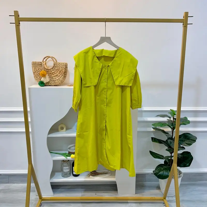 Dress Poplin Sailor Button 8331 AV - Ghaudens 6