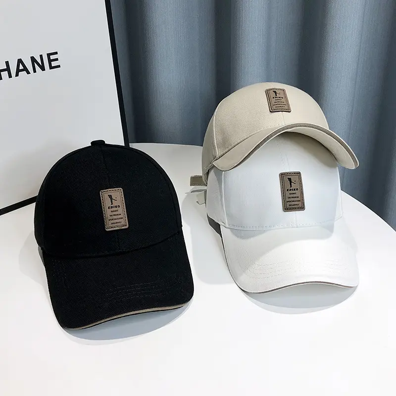 Mũ lưỡi trai logo thêu nổi EDIKO, nón kết nam nữ form unisex phong cách ulzzzang Hàn Quốc