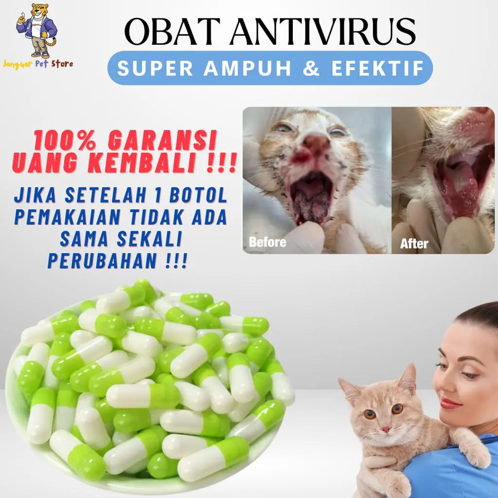 [GROSIR] OBAT VIRUS KUCING CALICI PANLEUKOPENIA DISTEMPER PALING AMPUH ANTIVIRUS CAT OBAT KUCING VITA D2 OBAT FLU BERAT PANLEU CALICI DISTEMPER MENCRET PIPIS DARAH SARIAWAN LEMES MUNTAH BAKTERI