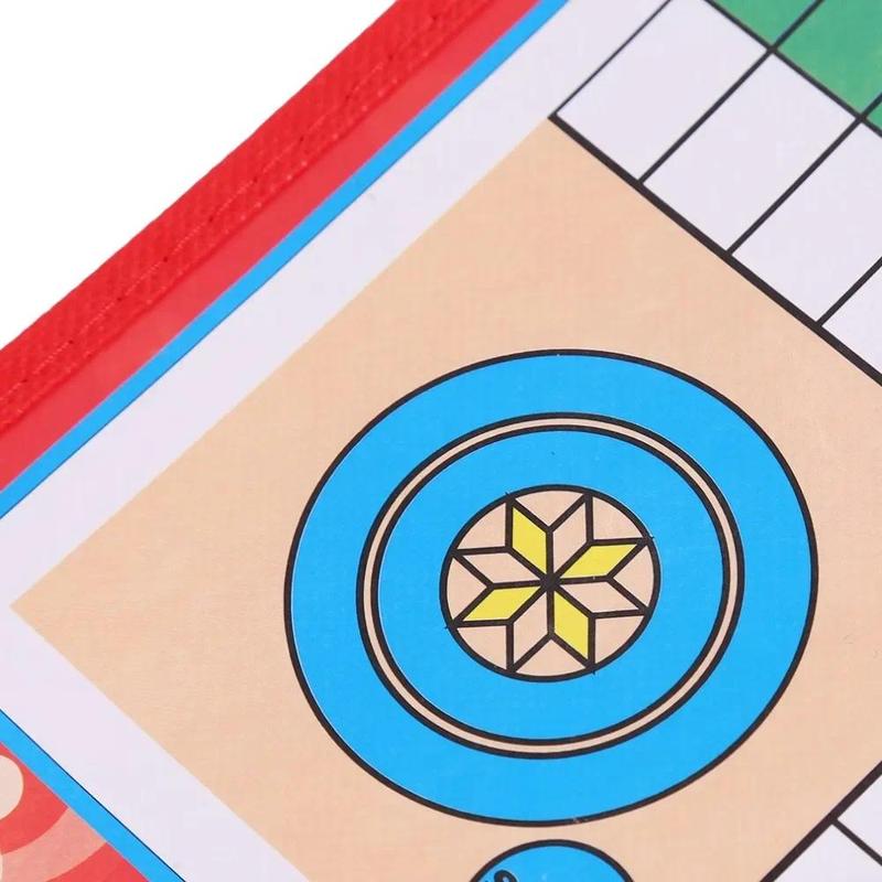 Product Introduction of Hot 1 Set Snake Ladder Educational Kids Children Toys Interesting Board Game Set Portable Flying Chess Board Family Board Game 19