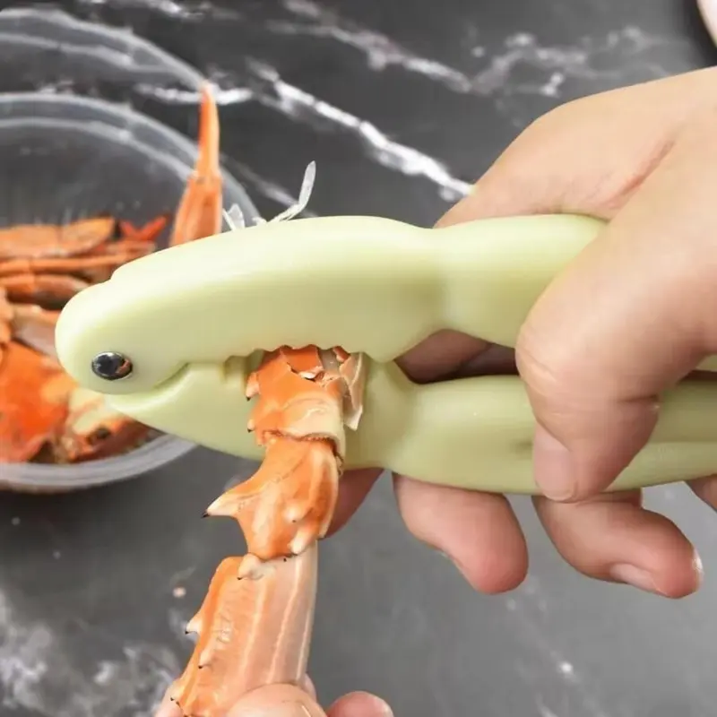Crab Cracker with Tools, 1 Set Portable Crab Leg Cracker, Multifunctional Kitchen Seafood Tool, Household Crab Cracker, Outdoor Picnic Tool 3