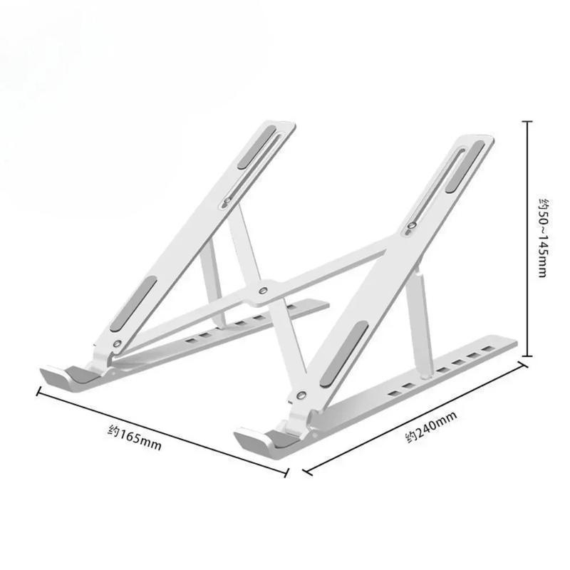 Product Introduction of Giá Chân Đế Máy Tính Xách Tay Có Thể Gập Lại 8 Bánh Răng, Đế Hỗ Trợ Máy Tính Xách Tay Cầm Tay Giá Đỡ Làm Mát Tăng Cường Có Thể Điều Chỉnh Thích Hợp Cho Máy Tính Xách Tay, Phụ Kiện Làm Mát 3