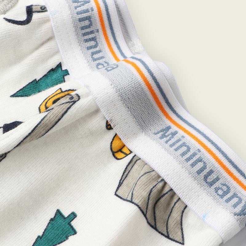 Product Introduction of Boys' Underwear Children's Boxer Shorts Cartoon Baby 4