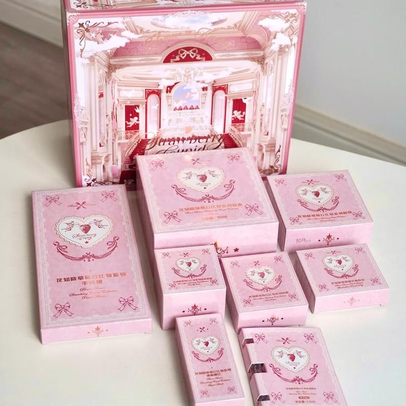 FLOWER KNOWS SẴN CHỌN MÀU Bộ Sưu Tập 2025 Dâu Cupid strawberry Cupid SET mỹ phẩm kèm quà tặng trang điểm Set mỹ phẩm Hoa Biết Hoa Biếc