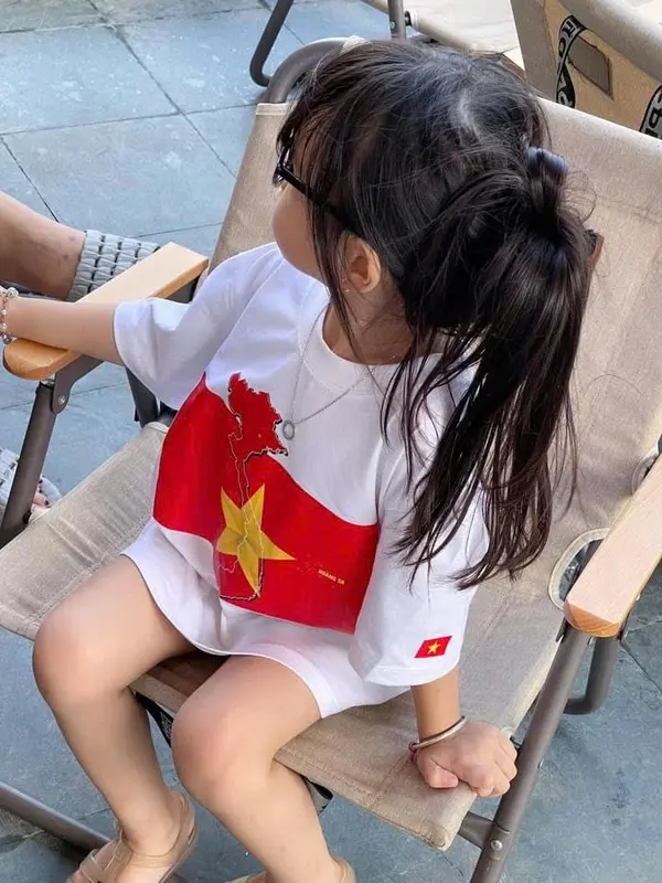 Áo phông cho bé hình Việt Nam,áo lá cờ tổ quốc,áo thun gia đình,TPKIDS.[M811] 6