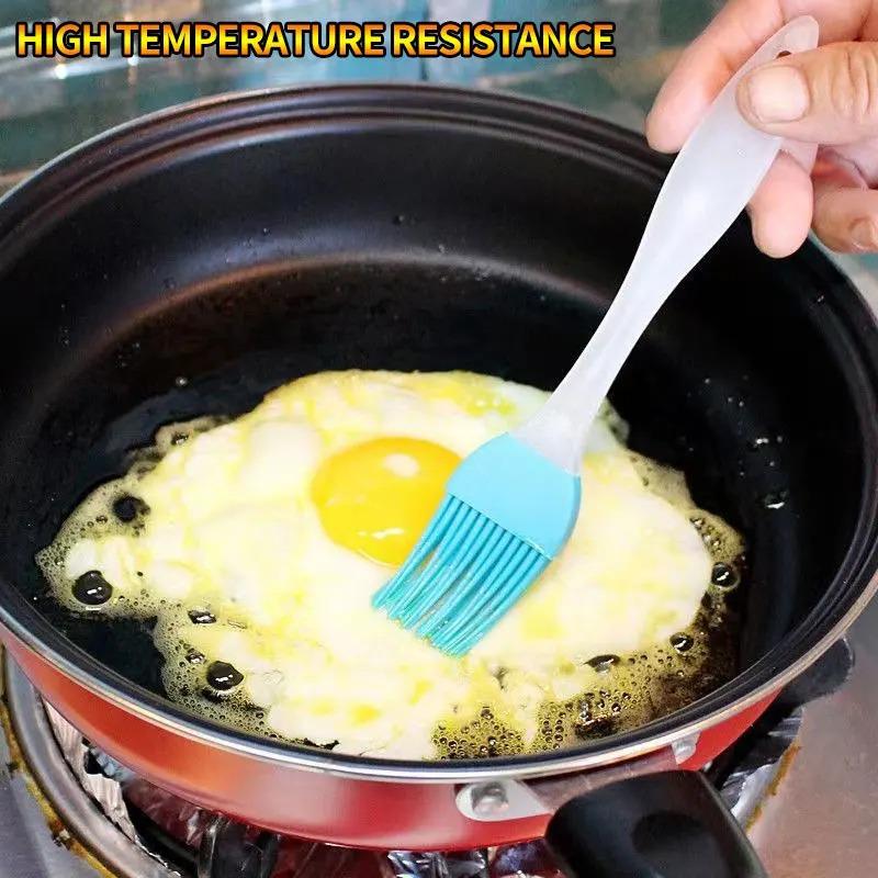 Silicone Oil Brush, Small Split Barbecue Seasoning Brush, Heat-resistant Baking Brush, Cake Oil Brush, Cooking Accessories, Kitchen Supplies 3