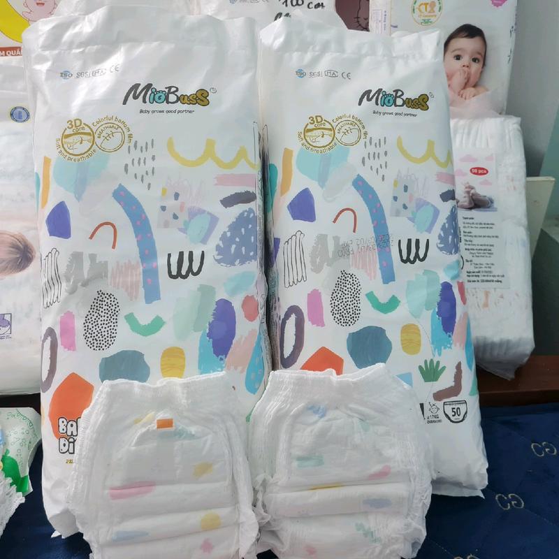 100 bỉm Miobuss tặng 2 cai cho Em bé Cho Bé