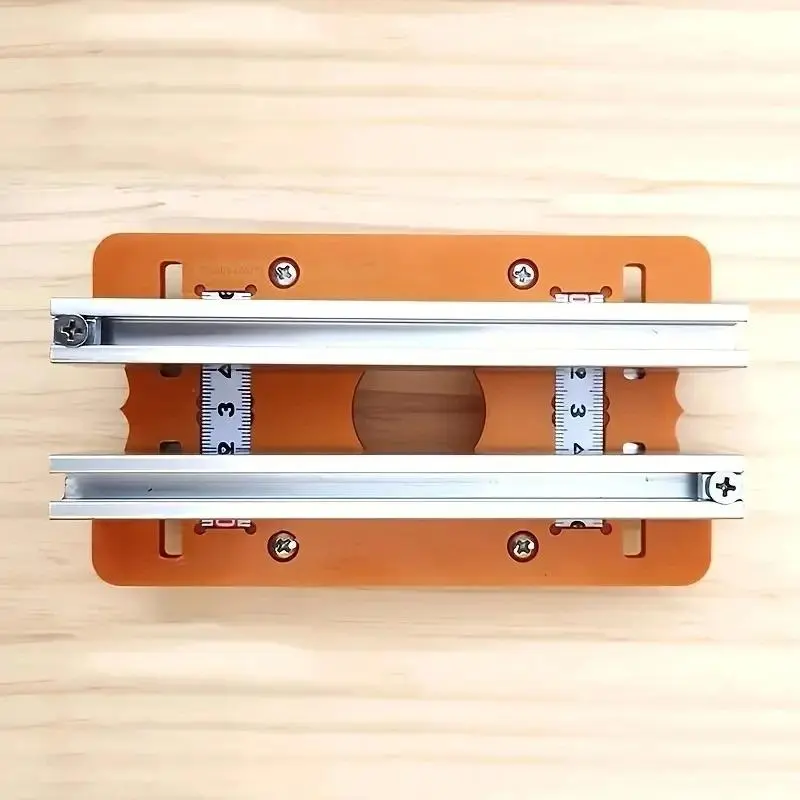 2 in 1 Connection Piece Buckle, Cabinet Wardrobe Furniture Invisible Slot Board Tool, Suitable for Woodworking DIY, Home Decoration 5