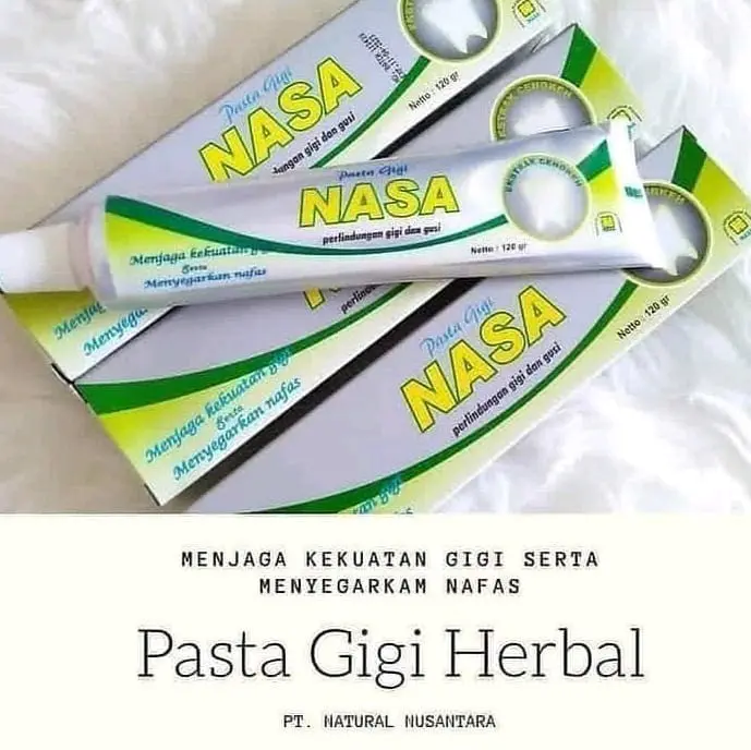 pasta gigi nasa