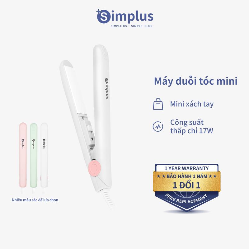Simplus Máy Duỗi Tóc Mini Nhỏ Gọn Tiện Lợi ZFBA004 Bảo Hành 1 Năm Chỉ Đổi Không Sửa