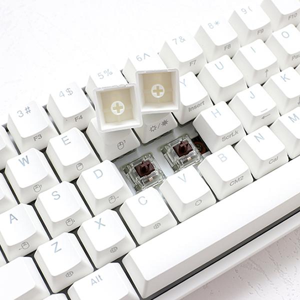 Ducky One 2 Mini RGB LED 60% Pure White Mechanical Gaming Keyboard 2