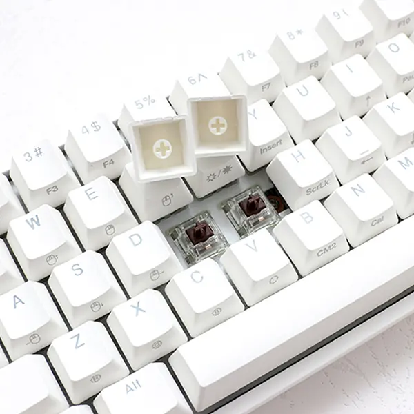 Ducky One 2 Mini RGB LED 60% Pure White Mechanical Gaming Keyboard 2