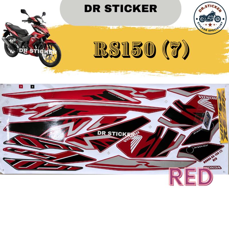 Honda rs150r fi GM stripe stiker sticker Rs150 Rs 150 R cand - TikTok ...