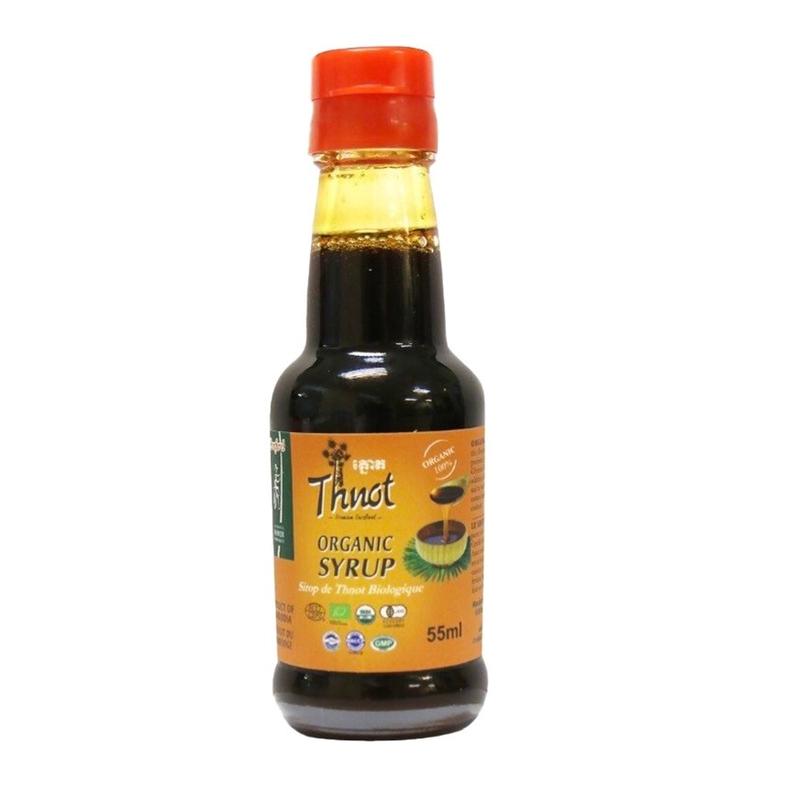 Đường Syrup Mật Thốt Nốt Organic Hữu Cơ Thnot Confirel Cambodia Chai 55ml 150ml / Gói 5ml - Gia Vị Ăn Dặm Cho Bé - Tự nhiên 1