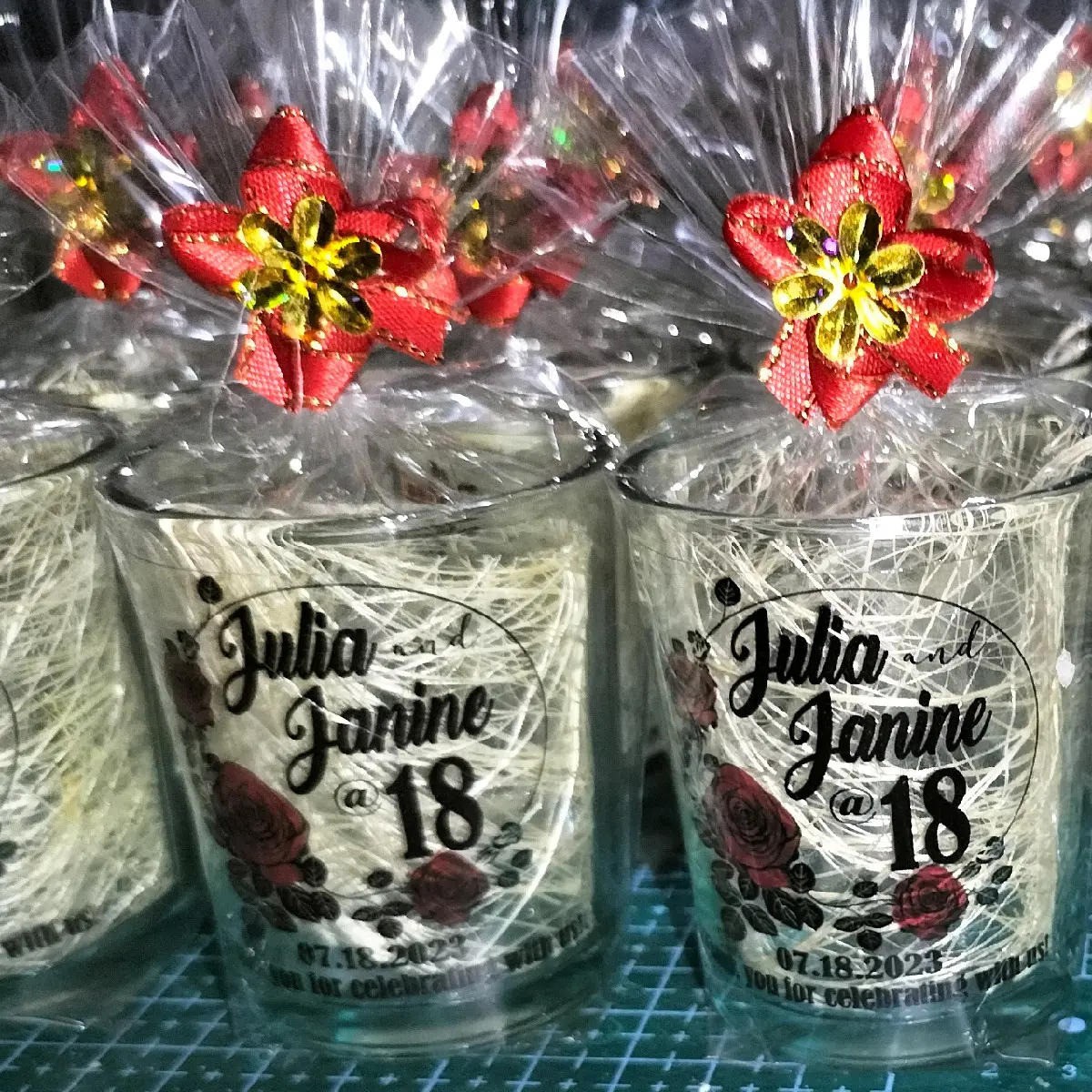 Shotglass Souvenir Orders 25,30,35,40,45,50 Drinkware Set