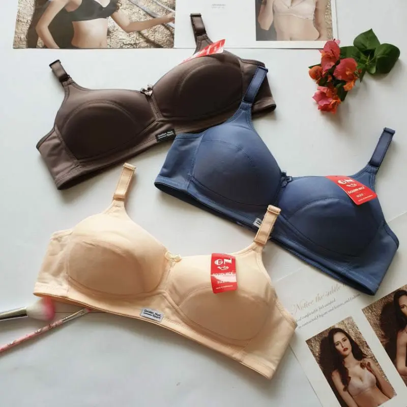 ORIGINAL BH GOLDEN NICK Sport Bra Golden Nick K364 | Tanpa Busa Tanpa Kawat Kait 2 | Bh GN 364 2