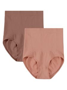 Braguita faja de cintura alta para mujer, control de abdomen y levantamiento de glúteos, faja sin costuras de alta elasticidad, ropa interior moldeadora para damas