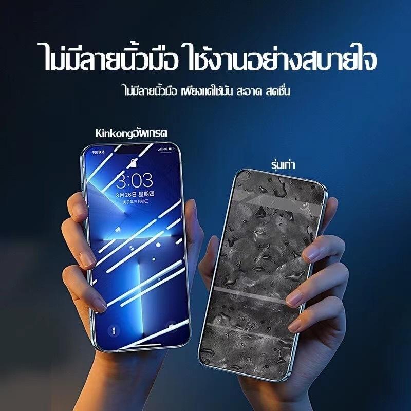 ฟิล์มกระจก เต็มจอ สำหรับ iPhone กันมองกันเสือก PVT รุ่น 16 Pro Max 13 Pro 12 11 XR SE 2020 6 6S 7 8 Plus X XR XS