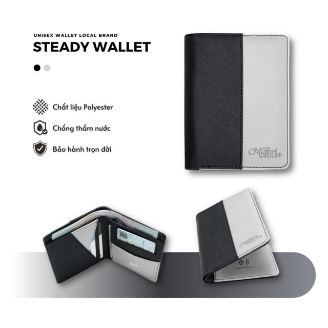 Ví Đứng Da Nam Nữ DOLLAR Unisex Thời Trang Cao Cấp Chính Hãng Local Brand MIDORI FOR MAN