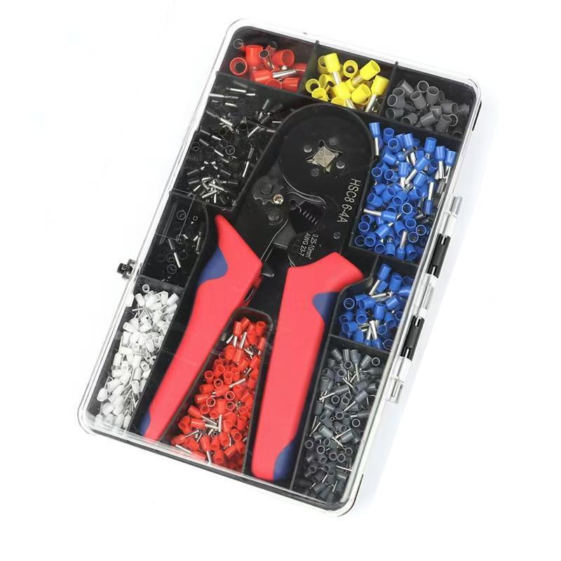 Product Introduction of Multipurpose Tool Kit, 1200pcs/set Including 6-4A Cold Press Plier & L-shaped Hex Wrench & Screw & Nuts & Washers & Other Accessories, Tool Kit for Home & Office 4