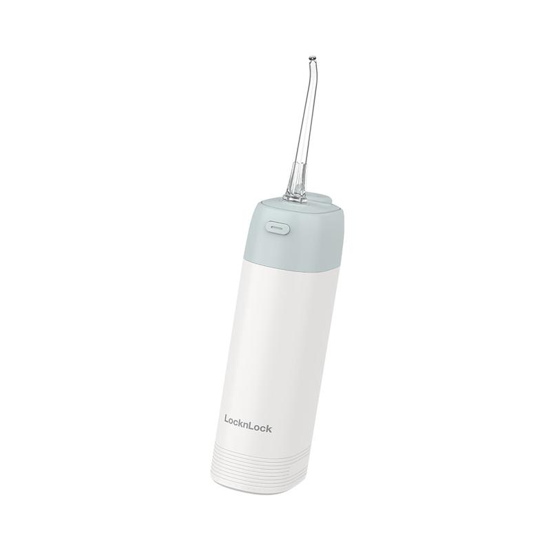 Máy Tăm Nước LocknLock Cầm Tay Không Dây 3 Chế Độ Chính Hãng Màu Xanh Mint 170 ML ENR116MIT T2C Mall Women Nữ 1