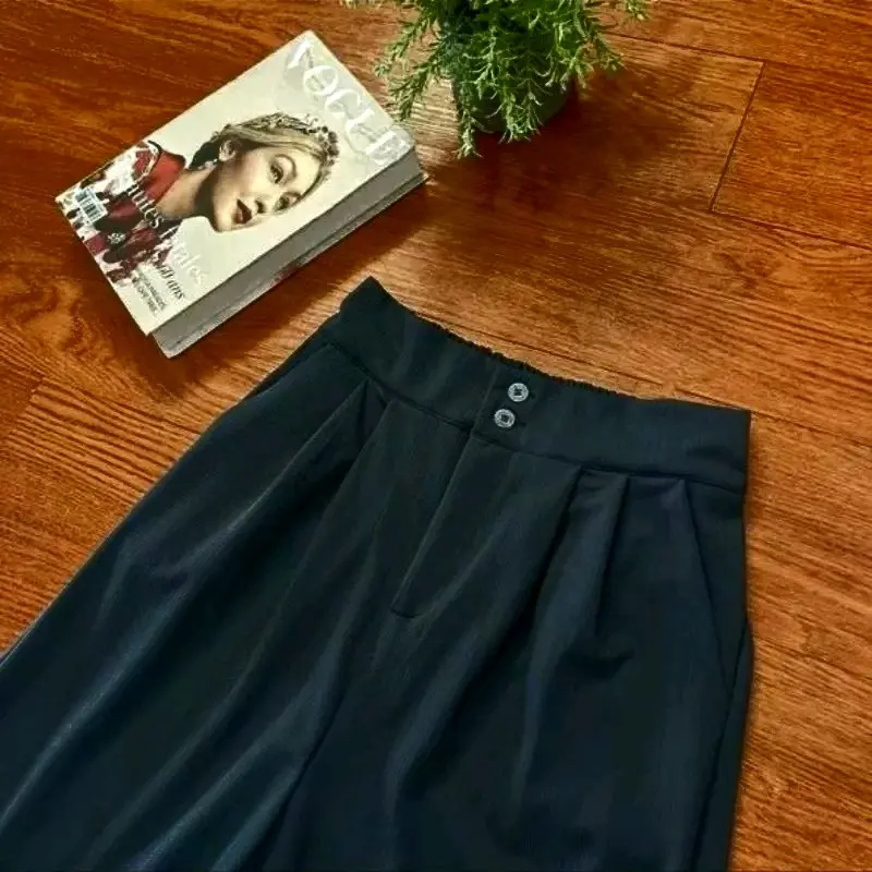 JENNIE KNIT PANTS KULOT HAIGWAIST Celana wanita hijab bawahan panjang 100 cm 6