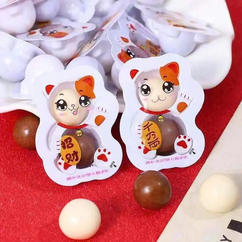 Kẹo Socola Gấu 3D Bịch 300g/500g - Snack Thức Ăn Food Chocolate